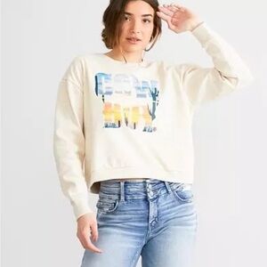 Ariat Tan Graphic Sweatshirt